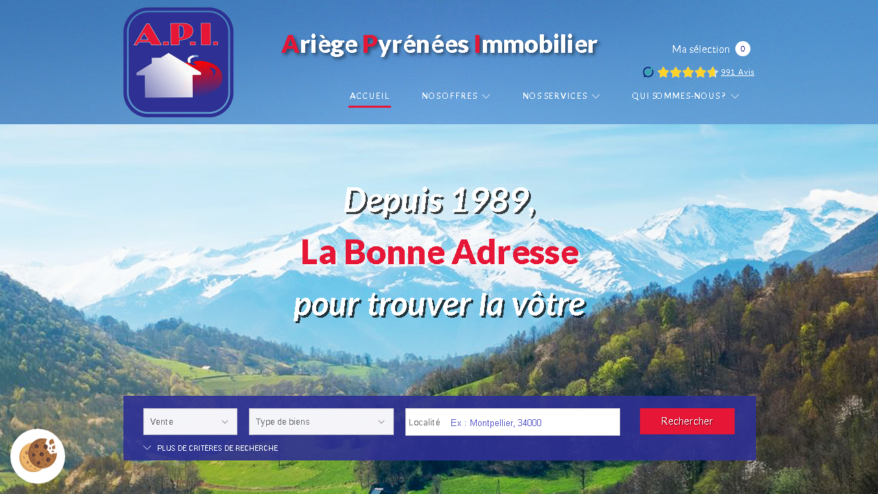 Capture d'écran de http://www.pyrenees-immobilier.com/ 